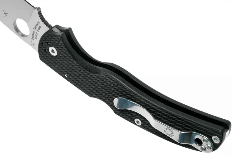 Couteau pliant Spyderco Native Chief C244GP manche en G10 noir 12,9cm