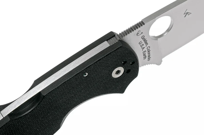 Couteau pliant Spyderco Native Chief C244GP manche en G10 noir 12,9cm