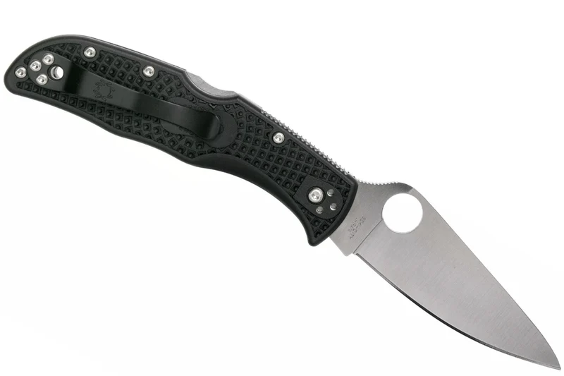 Couteau pliant Spyderco Endela C243PBK manche en nylon/fibre de verre noir 11,9cm