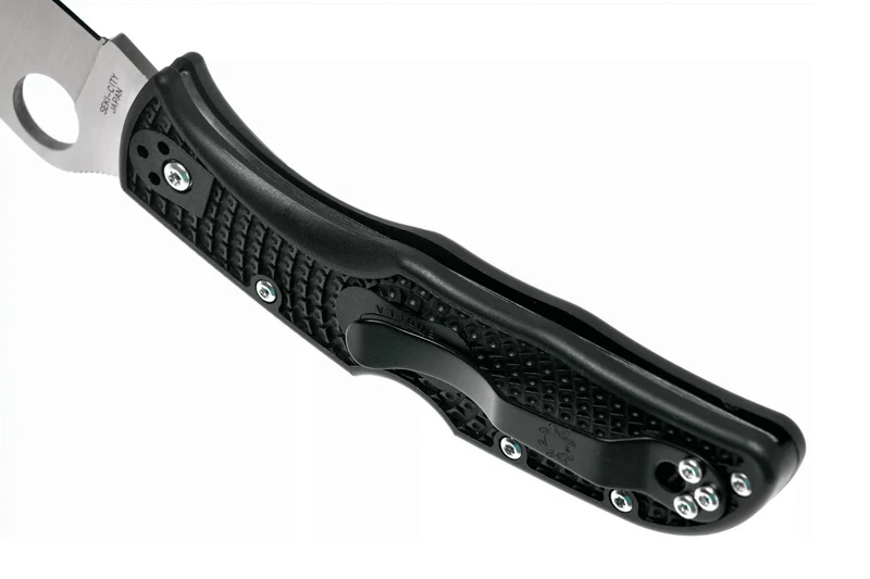 Couteau pliant Spyderco Endela C243PBK manche en nylon/fibre de verre noir 11,9cm