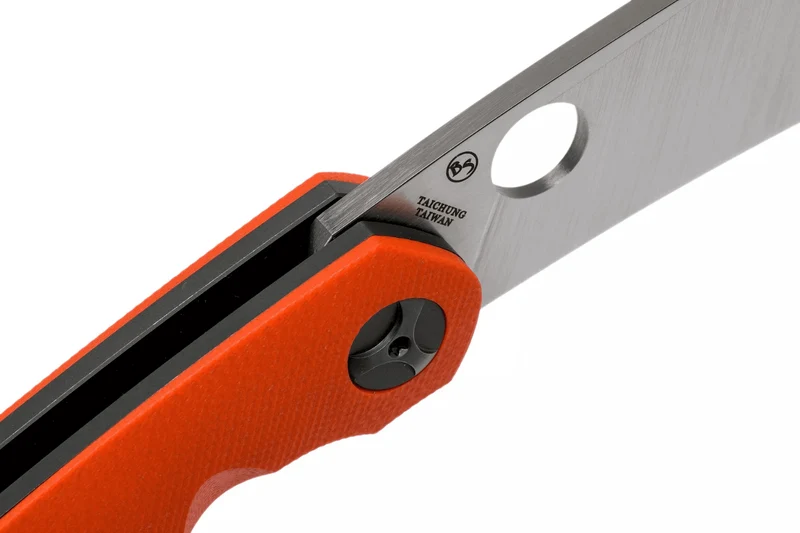 Couteau pliant Spyderco Subvert C239GPOR manche en G10/Titanium orange 13,1cm