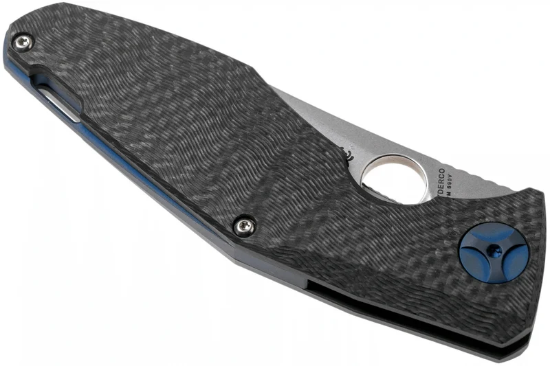 Couteau pliant Spyderco Drunken C235CFTIP manche en fibre de carbone/titane 11,7cm