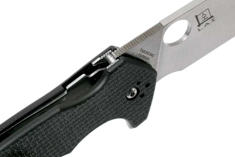 Couteau pliant Spyderco Amalgam C234CFP manche en G10/fibre de carbone noir 13cm
