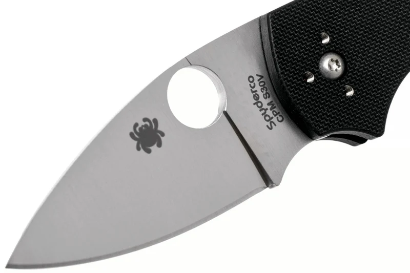 Couteau pliant Spyderco Lil'Native C230MBGP manche en G10 noir 8,9cm