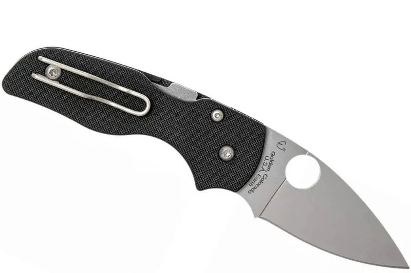 Couteau pliant Spyderco Lil'Native C230GP lame lisse manche en G10 8,9cm