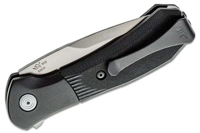 Couteau pliant BUCK SPITFIRE NOIR 0722BKS1 manche alu 11cm