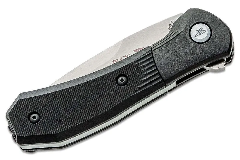 Couteau pliant BUCK SPITFIRE NOIR 0722BKS1 manche alu 11cm