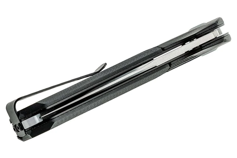 Couteau pliant BUCK SPITFIRE NOIR 0722BKS1 manche alu 11cm