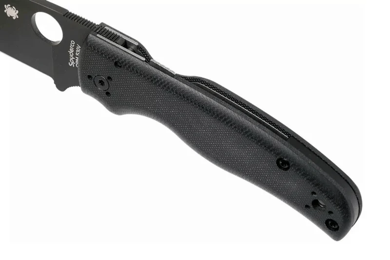 Couteau pliant Spyderco Shaman C229GPBK lame noire manche en G10 11,9cm