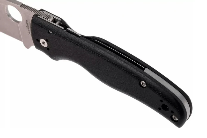 Couteau pliant Spyderco Shaman C229GP manche en G10 noir 11,9cm