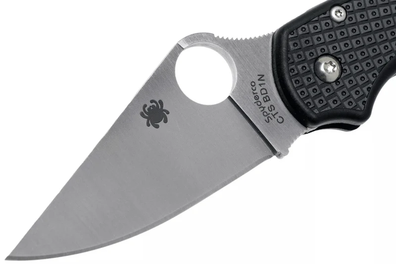 Couteau pliant Spyderco Para 3 C223PBK manche en nylon/fibre de verre noir 10,9cm