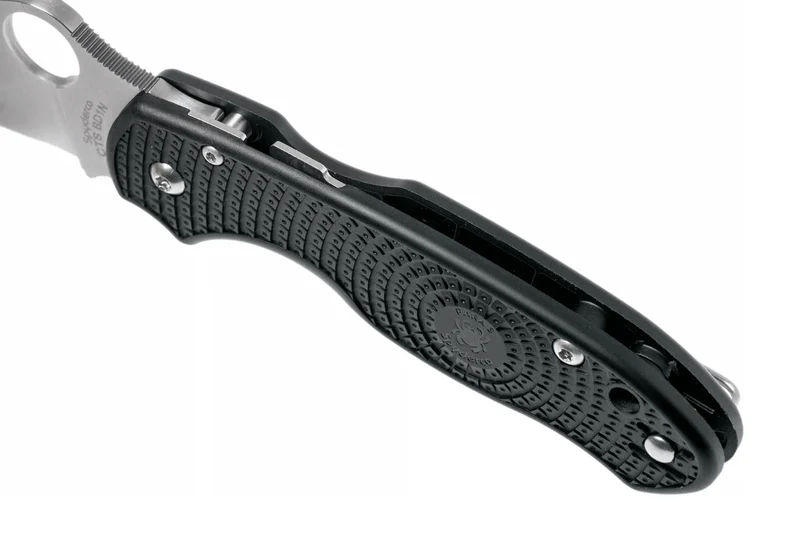 Couteau pliant Spyderco Para 3 C223PBK manche en nylon/fibre de verre noir 10,9cm