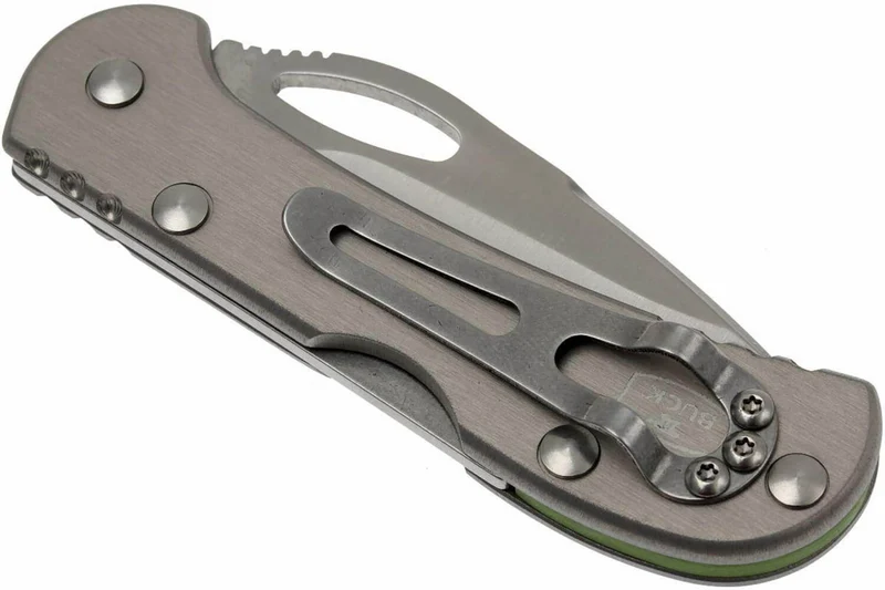 Couteau pliant BUCK MINI SPITFIRE 0726 manche alu 9,7cm