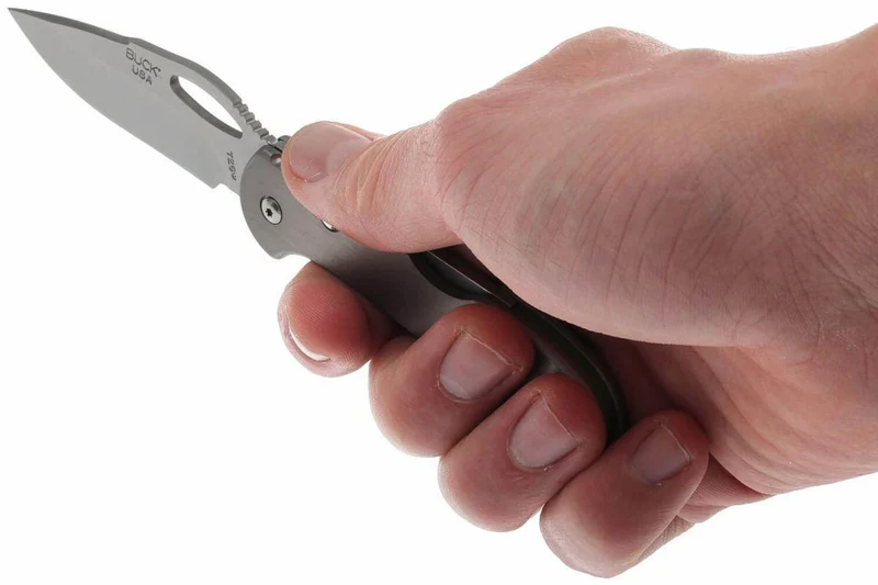 Couteau pliant BUCK MINI SPITFIRE 0726 manche alu 9,7cm