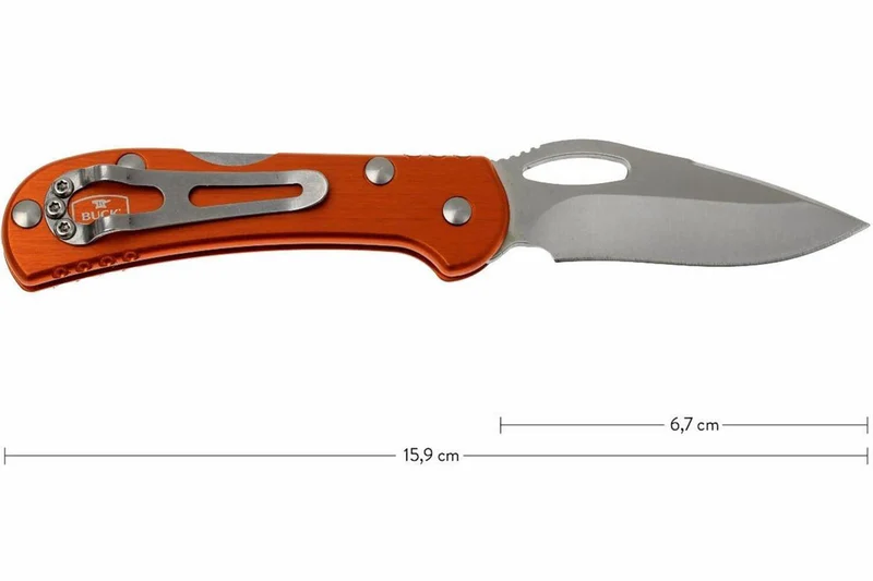 Couteau pliant BUCK MINI SPITFIRE 0726 manche alu 9,7cm