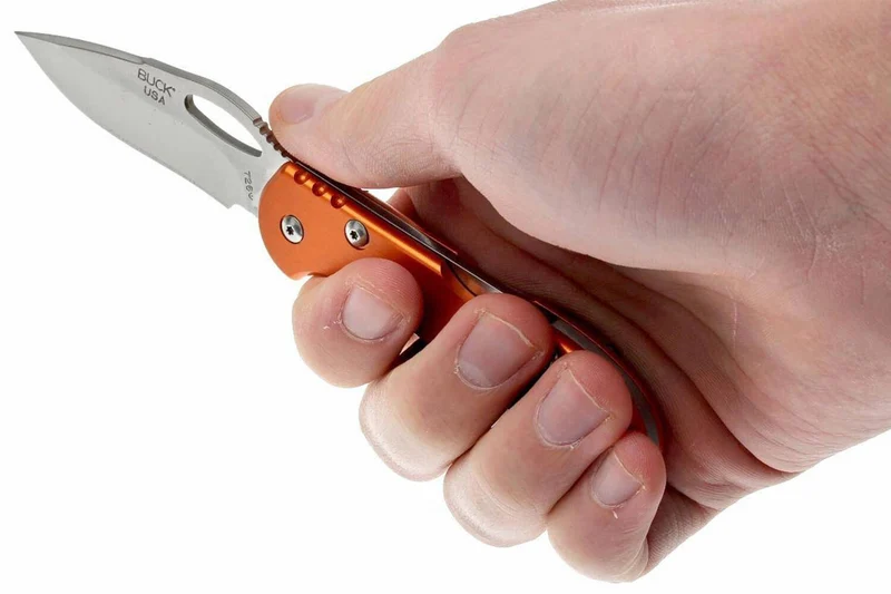 Couteau pliant BUCK MINI SPITFIRE 0726 manche alu 9,7cm