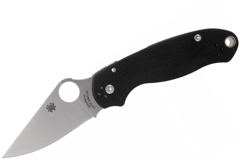 Couteau pliant Spyderco Para 3 C223GP manche en G10 noir 10,9cm