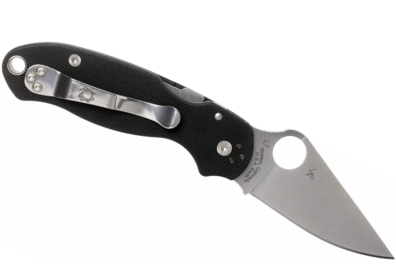 Couteau pliant Spyderco Para 3 C223GP manche en G10 noir 10,9cm