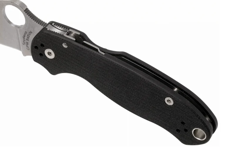 Couteau pliant Spyderco Para 3 C223GP manche en G10 noir 10,9cm
