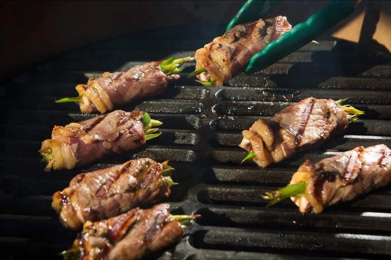 Grille en fonte pour barbecue Big Green Egg MiniMax et Small
