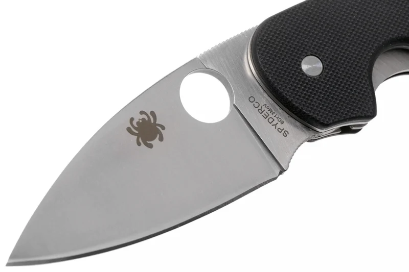 Couteau pliant Spyderco Efficient C216GP manche en G10 noir 10,4cm
