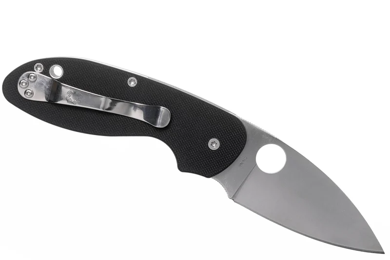 Couteau pliant Spyderco Efficient C216GP manche en G10 noir 10,4cm