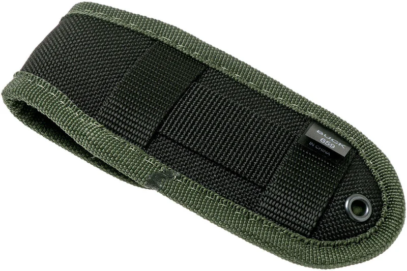 Couteau pliant BUCK PURSUIT LARGE 0659GRS manche nylon / fibres de verre 12,7cm + Étui