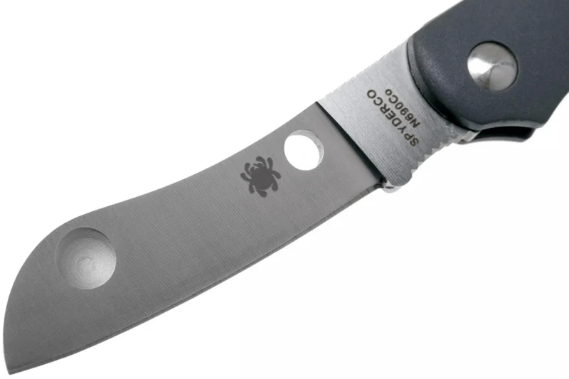 Couteau pliant Spyderco Roadie C189PGY manche en nylon/fibre de verre gris 7,6cm