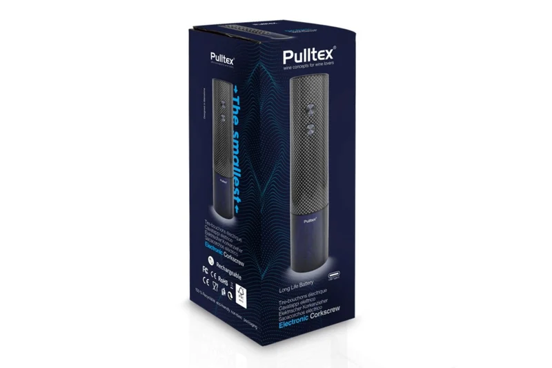 Tire-bouchon électrique Pulltex Compact Evolution Monza rechargeable motif damier