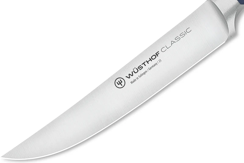 Couteau à steak Wusthof Classic Colour Wild Blueberry forgé lame 12cm
