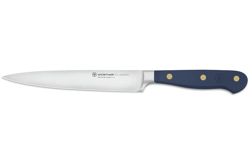 Couteau à trancher Wusthof Classic Colour Wild Blueberry forgé lame 16cm