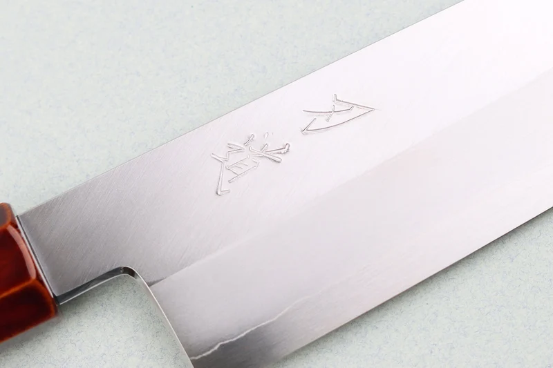 Couteau de chef kiritsuke 21cm japonais artisanal Hado Ginsan Kijiro