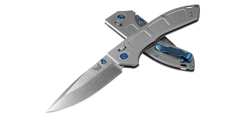 Couteau de Poche Narrows Benchmade Titane