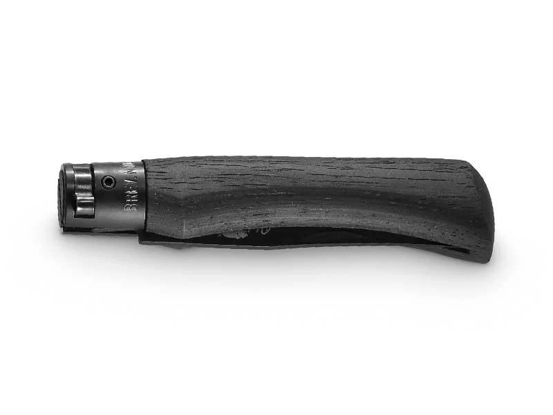 Couteau Pliant Old Bear Black Semi-dentelé Taille L