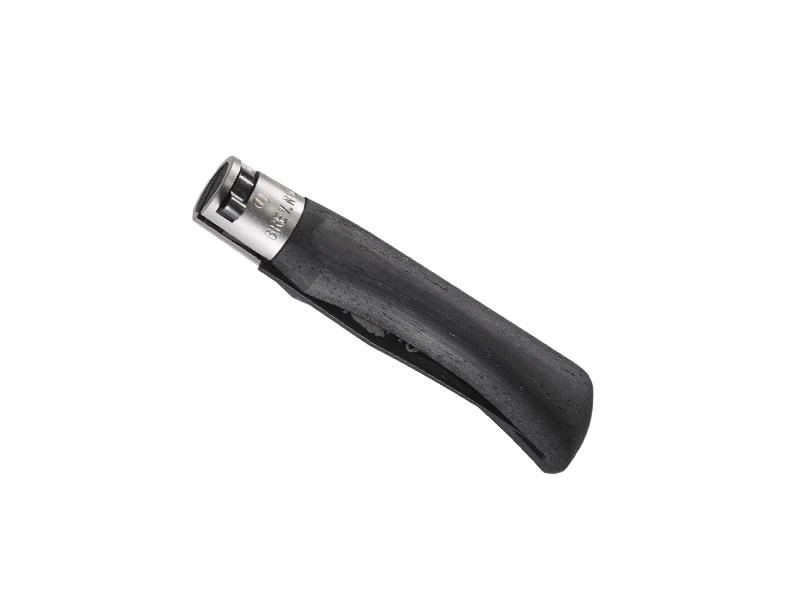 Couteau Pliant Old Bear Total Black Virole Grise L