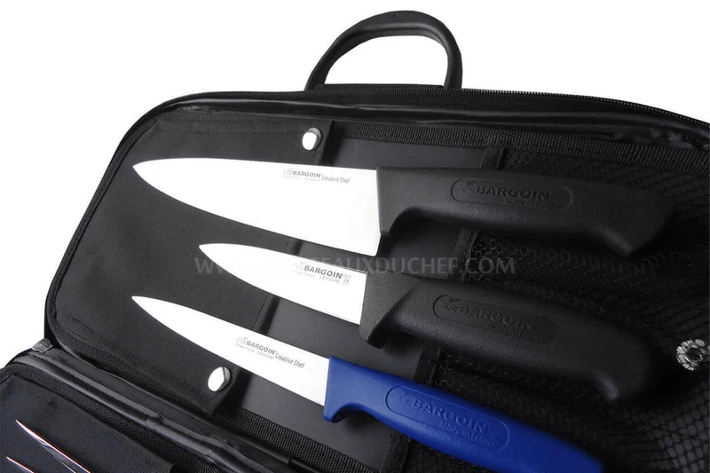 Malette 6 couteaux et accessoires professionnels BARGOIN