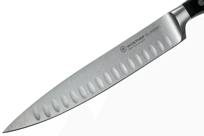 Couteau à jambon Wüsthof Classic forgé lame alvéolée 20cm