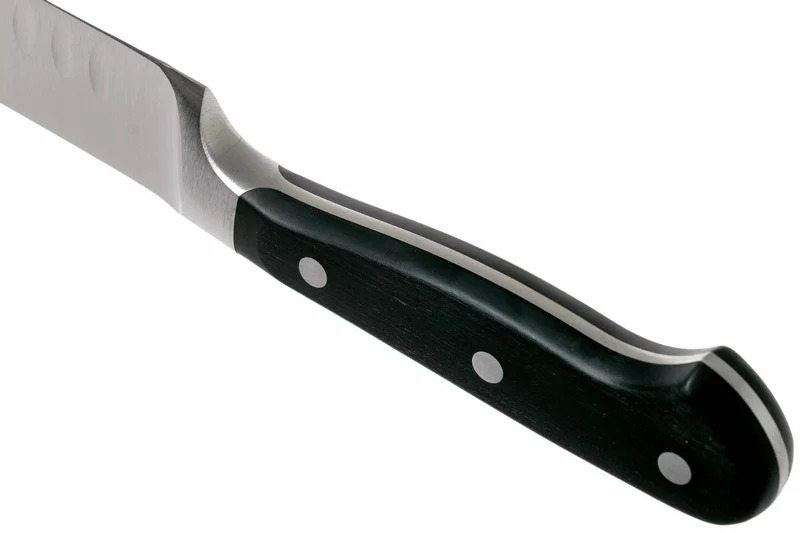 Couteau à jambon Wüsthof Classic forgé lame alvéolée 20cm