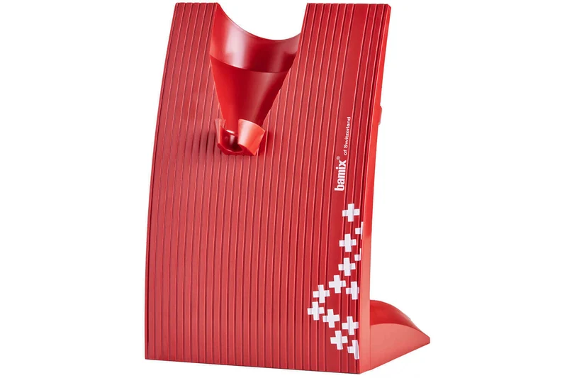 Bamix Mixeur plongeant M200 Swissline Rouge croix avec accessoires
