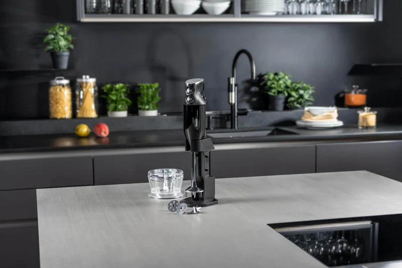 Mixeur plongeant Bamix M200 Deluxe noir avec accessoires