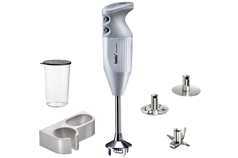 Mixeur Plongeant Bamix M200 Mono blanc avec accessoires