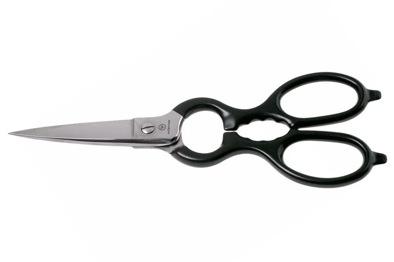 Ciseaux de cuisine Wüsthof 21cm en acier inoxydable noir