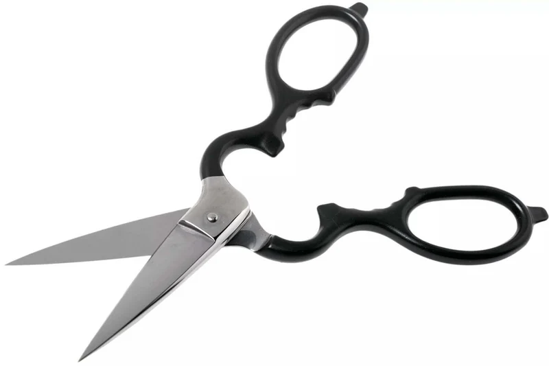 Ciseaux de cuisine Wüsthof 21cm en acier inoxydable noir