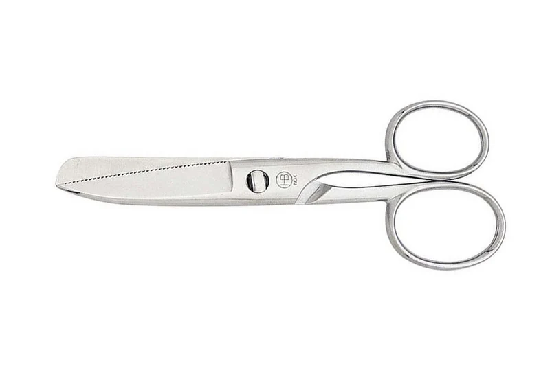Ciseaux à poisson HB 18cm acier inoxydable avec lame dentée