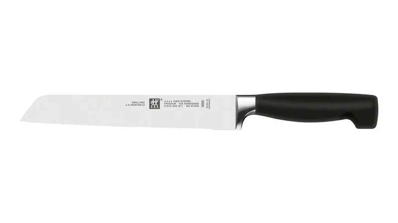 Bloc couteaux bois naturel 6 pièces Zwilling Four Star lames forgées