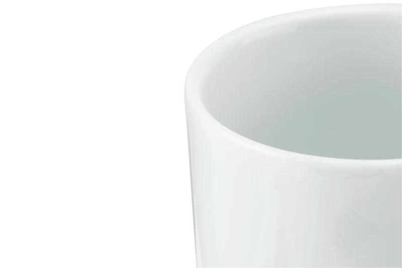 Set de 4 coquetiers Mikasa Chalk en porcelaine blanche