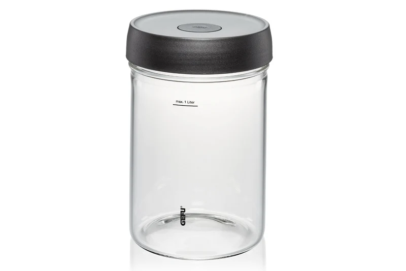 Bocal à fermenter Gefu Nativo 1L avec poids en verre