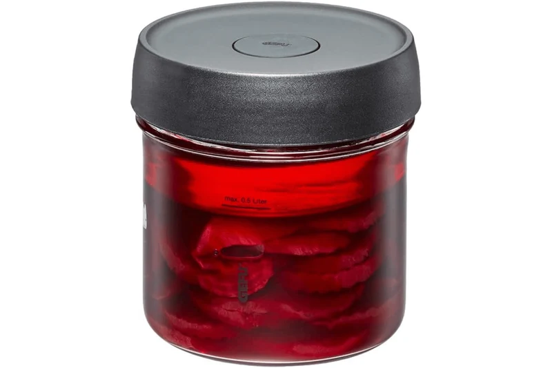 Bocal à fermenter Gefu Nativo 500ml avec poids en verre