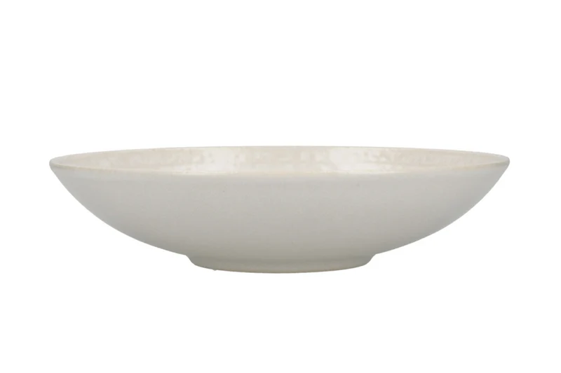Set de 4 bols à pâtes KitchenCraft en grès émaillé vert et blanc diamètre 22cm