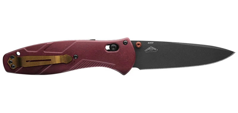 Couteau de Poche Barrage Rouge Benchmade